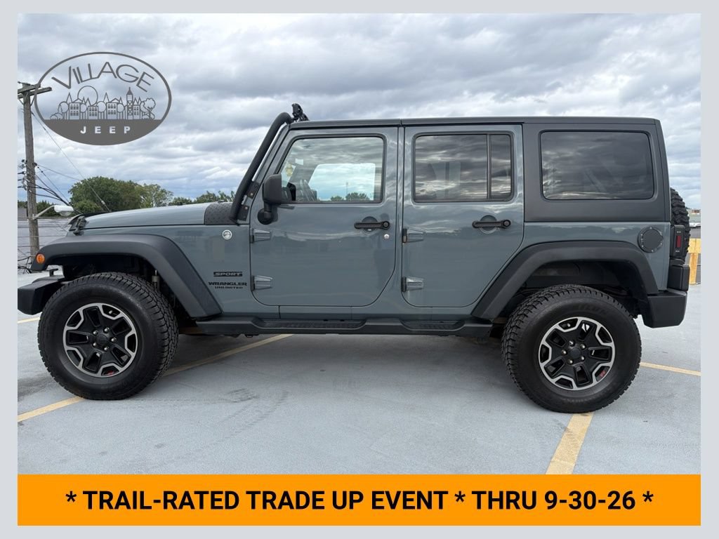 Used 2015 Jeep Wrangler Unlimited Sport w/ Quick Order Package 24S