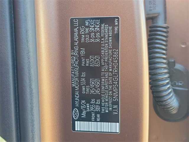 Used 2024 Hyundai Santa Fe Calligraphy image 27