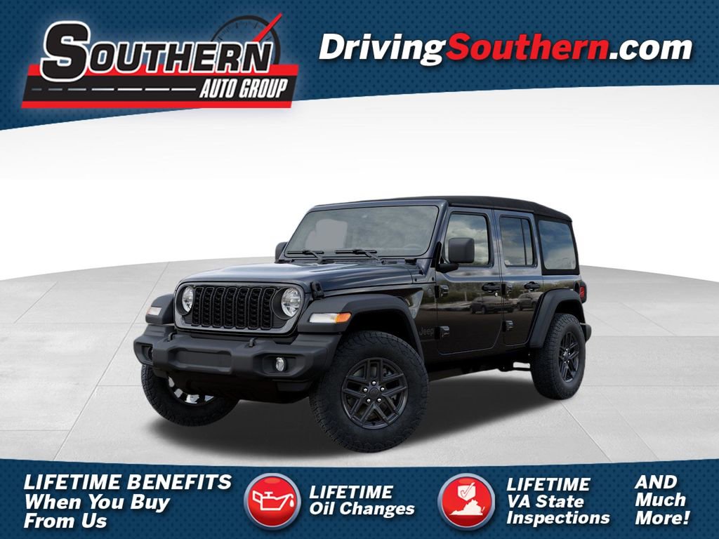 New 2025 Jeep Wrangler Sport S