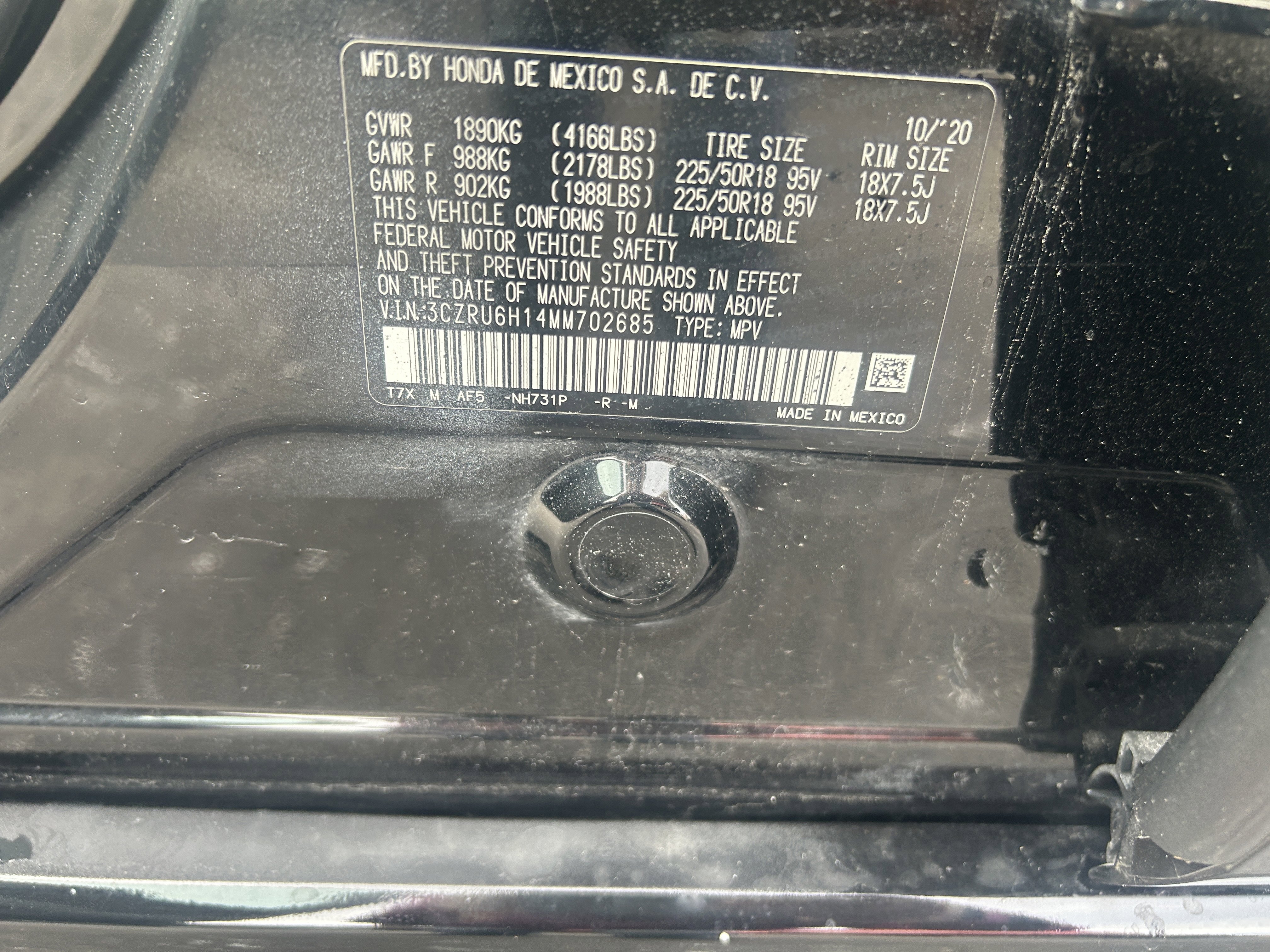 Used 2021 Honda HR-V Sport image 11