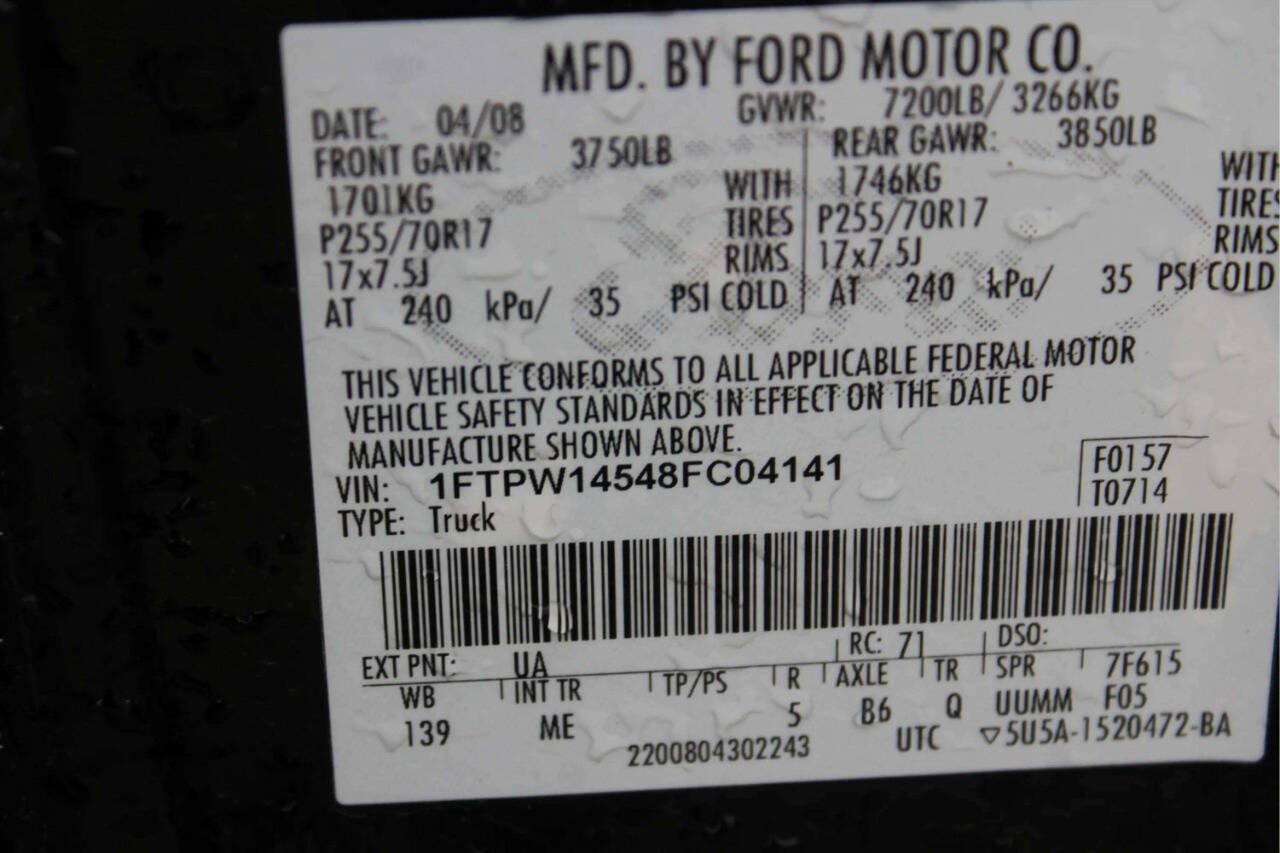 Used 2008 Ford F150 XLT AWD/4WD image 9