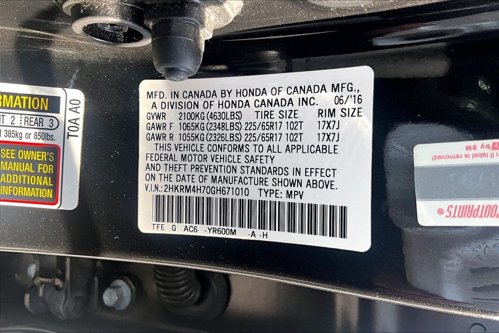 Used 2016 Honda CR-V EX-L image 32