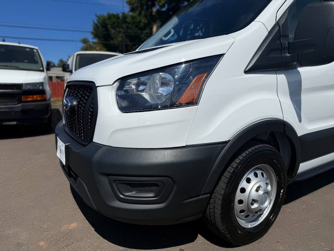 Used 2023 Ford Transit 350 148 High Roof Extended w/ Fleet Safety Package RWD image 31