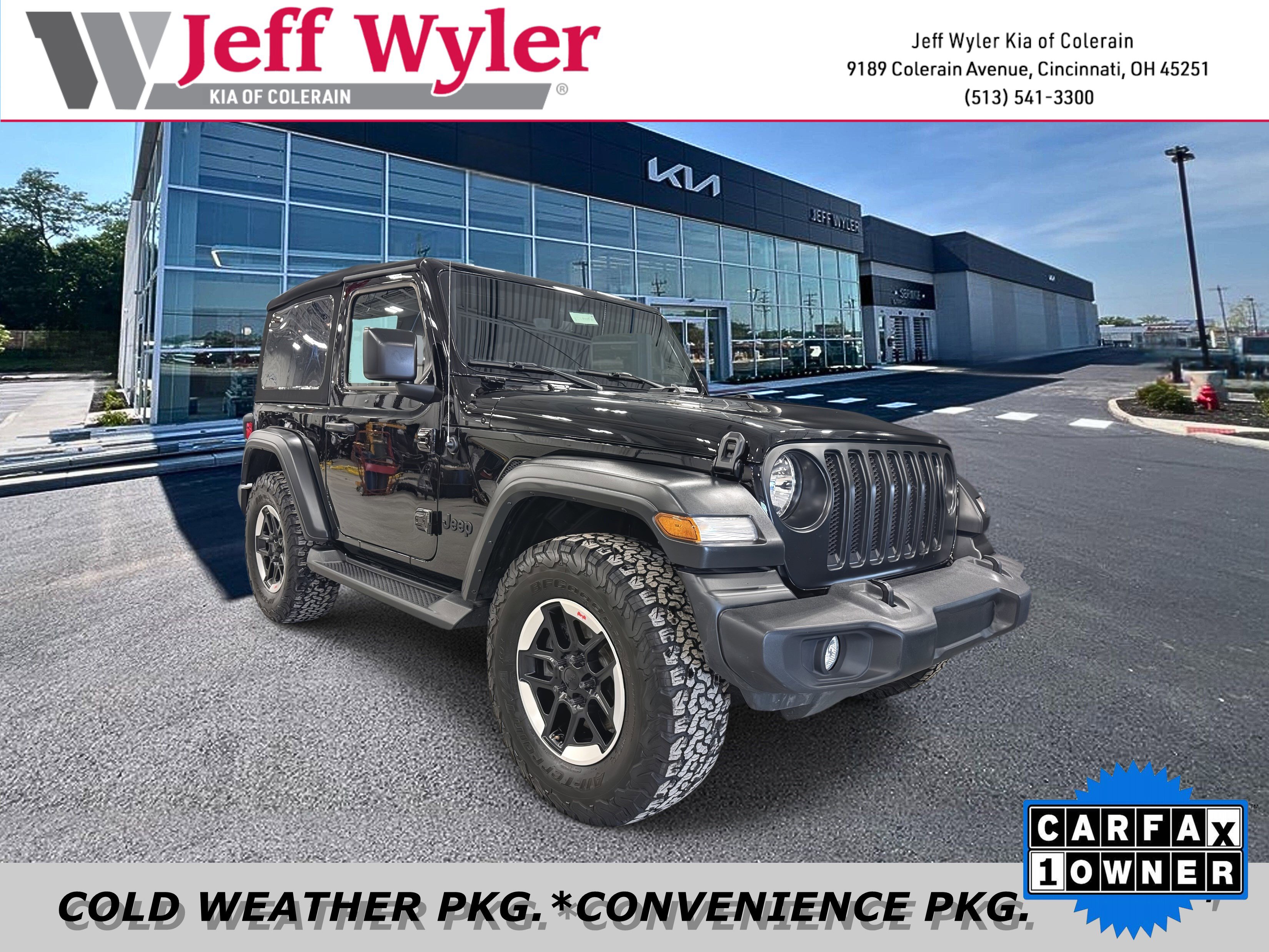 Used 2023 Jeep Wrangler Sport image 1