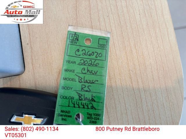 New 2026 Chevrolet Blazer RS image 31