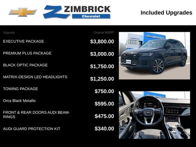 Used 2021 Audi Q7 3.0T Premium Plus w/ Executive Package image 14