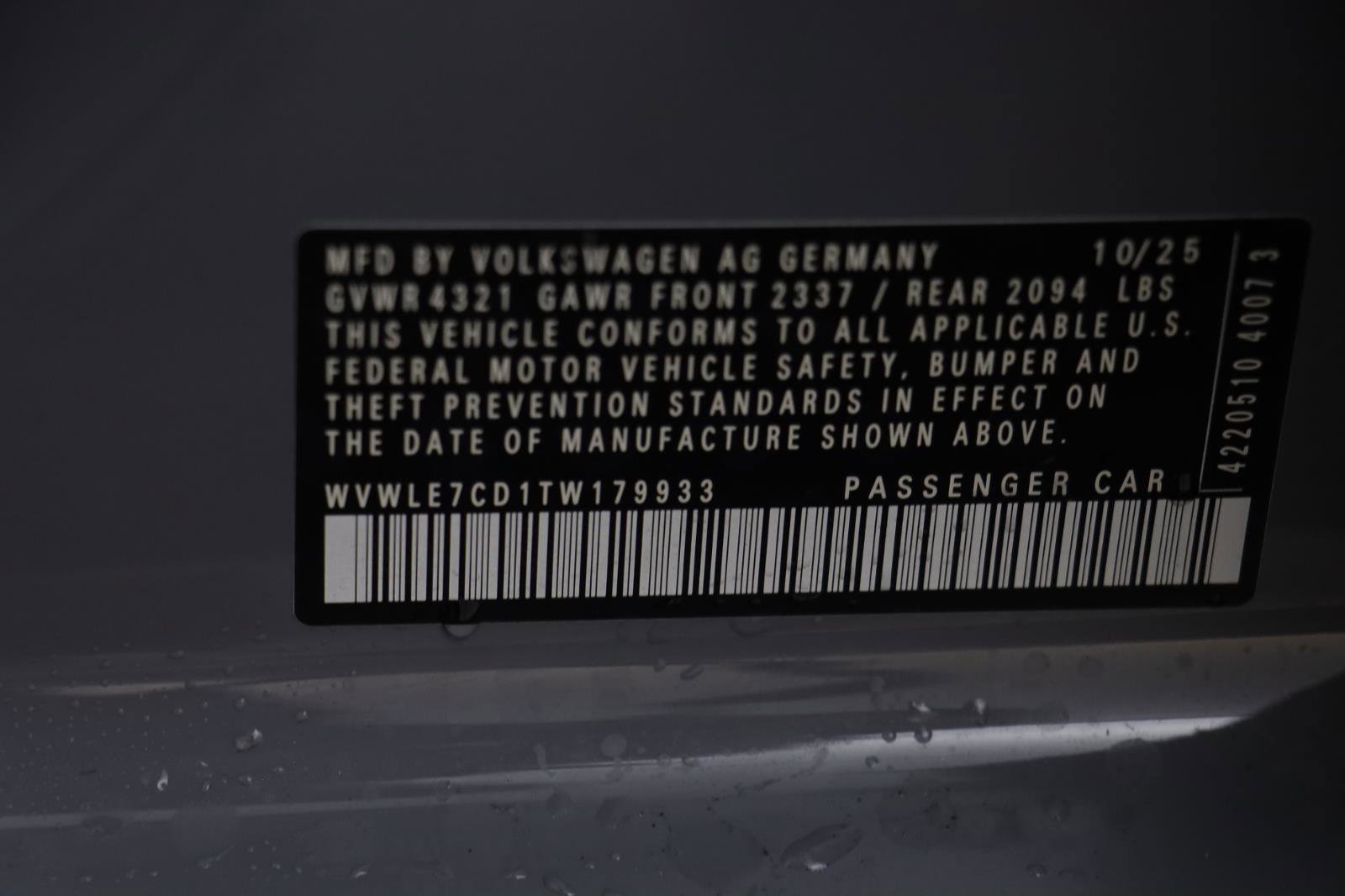 New 2026 Volkswagen Golf S image 23