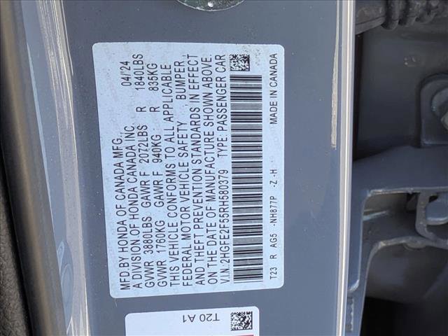 Used 2024 Honda Civic Sport image 16