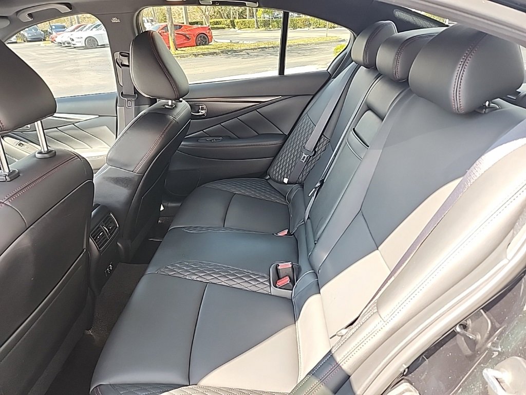 Used 2023 INFINITI Q50 Red Sport 400 w/ Black Opal Edition image 20