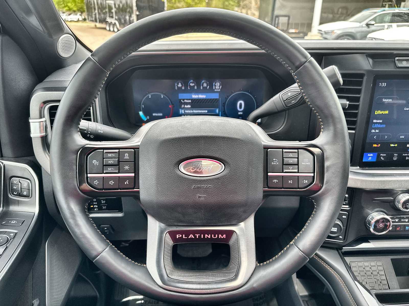 Used 2024 Ford F350 Platinum w/ Snow Plow Prep Package image 21