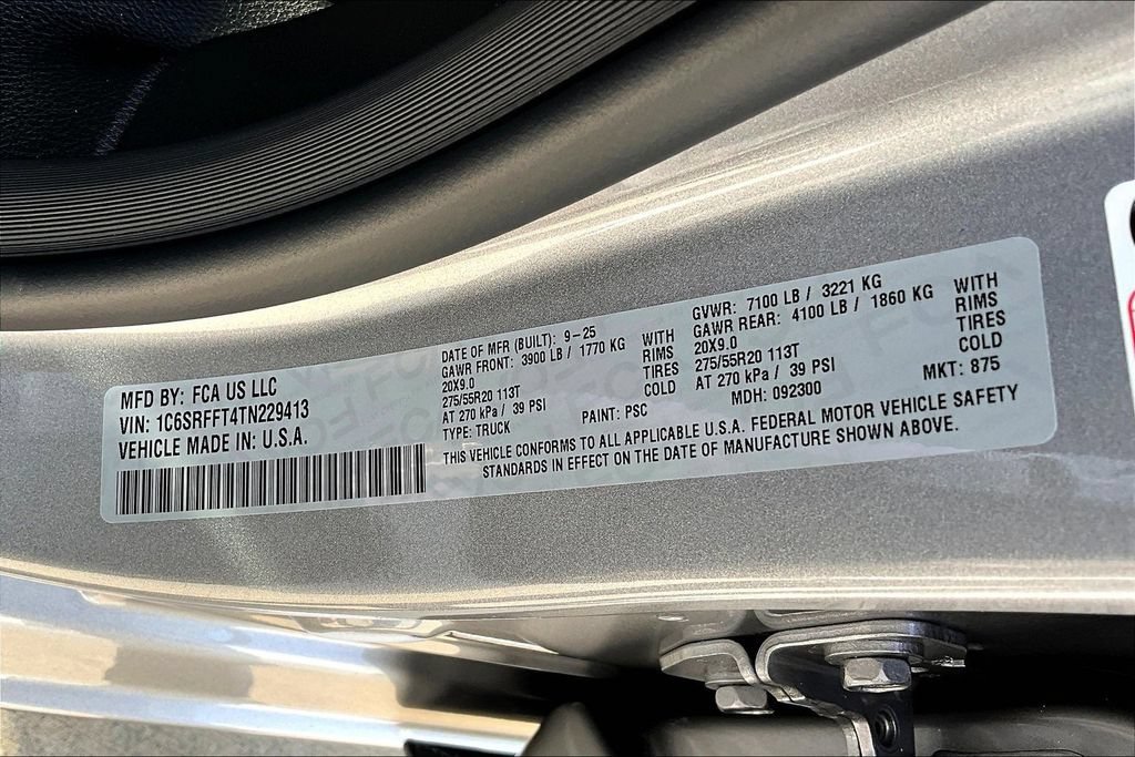 New 2026 RAM 1500 Big Horn AWD/4WD image 15