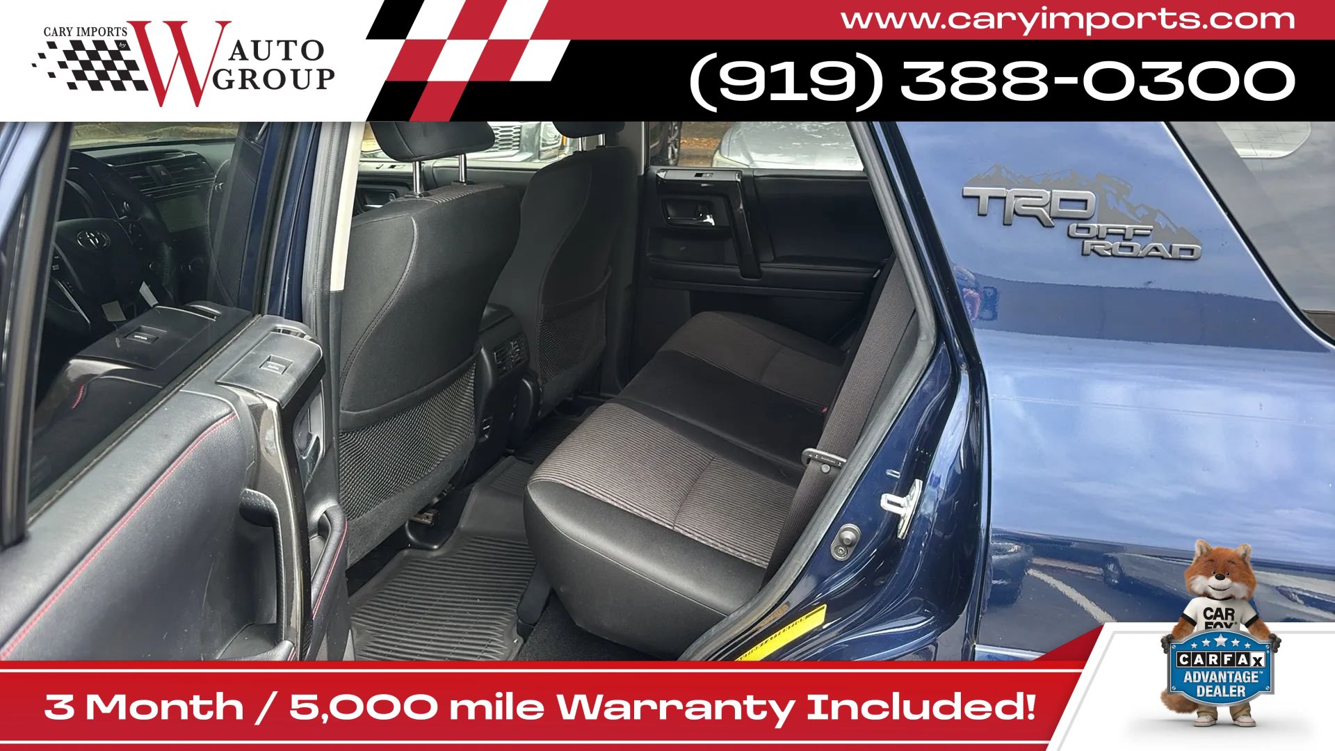 Used 2018 Toyota 4Runner TRD Off-Road AWD/4WD image 15