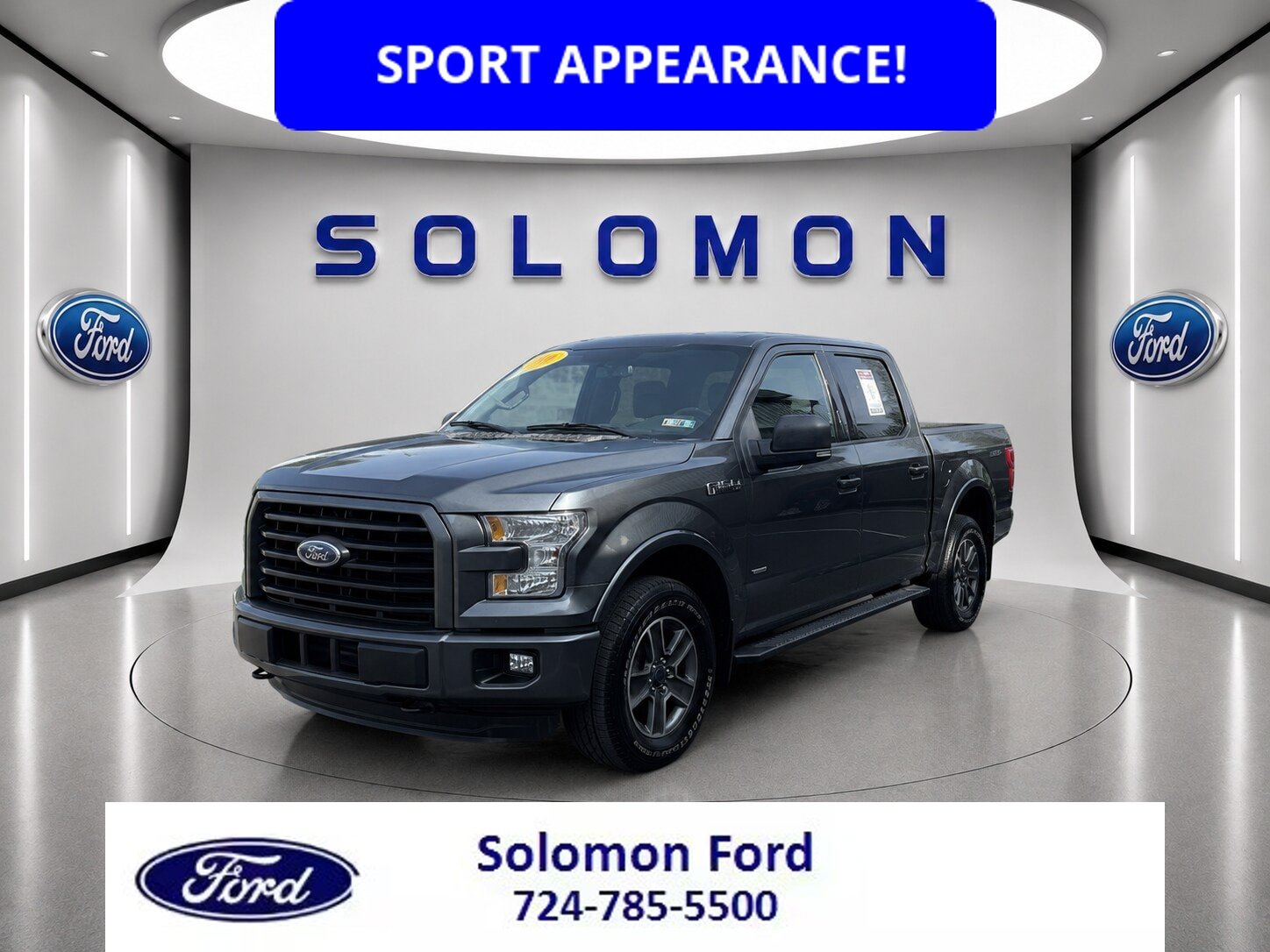 Used 2016 Ford F150 XLT w/ Equipment Group 302A Luxury AWD/4WD image 1