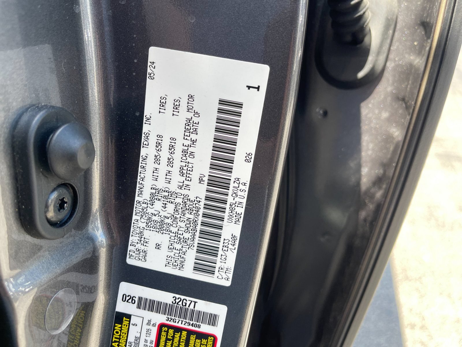 Used 2024 Toyota Sequoia TRD Pro AWD/4WD image 35