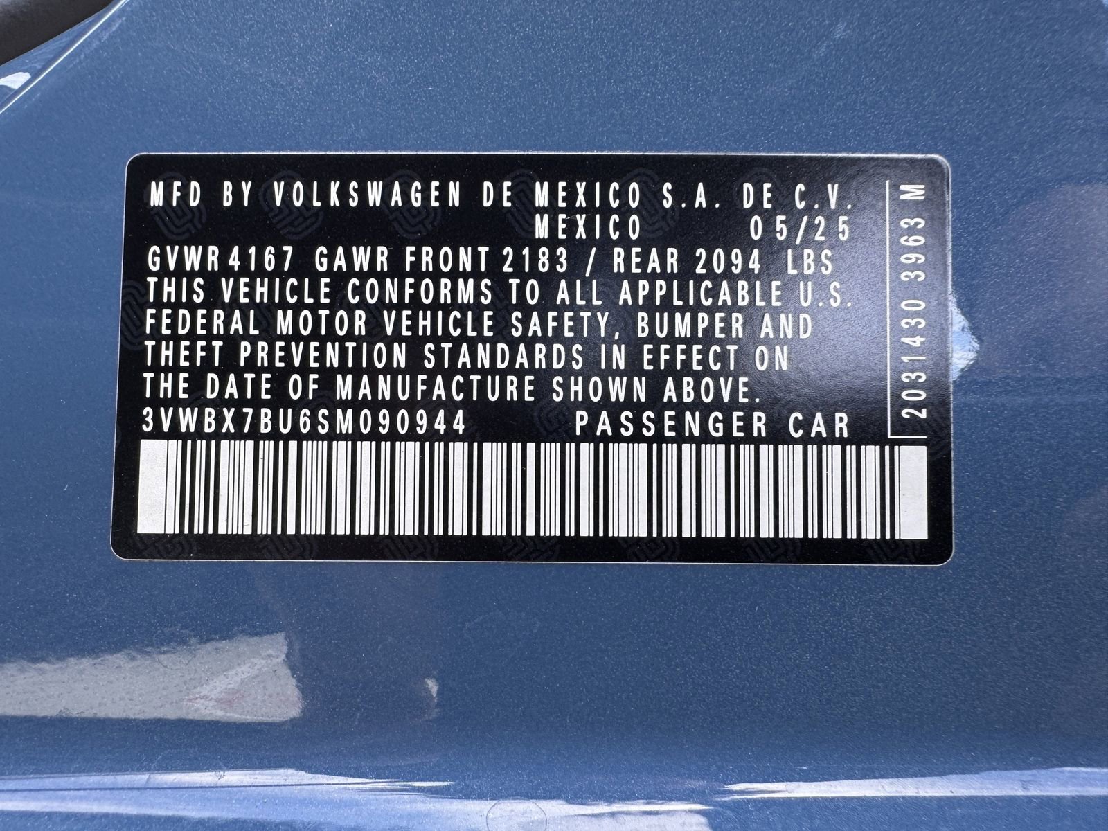 New 2025 Volkswagen Jetta Sport image 25