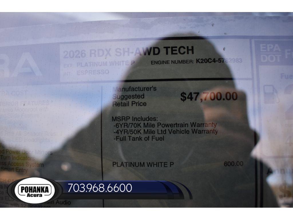 New 2026 Acura RDX Technology Package image 41