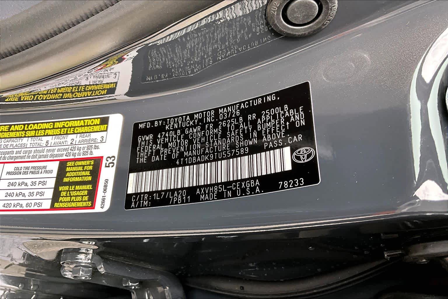 New 2026 Toyota Camry XLE AWD/4WD image 18