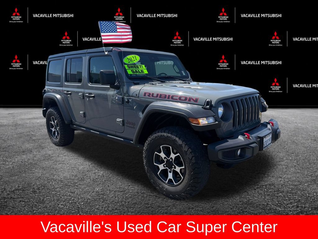 Used 2021 Jeep Wrangler Unlimited Rubicon w/ Safety Group AWD/4WD image 7