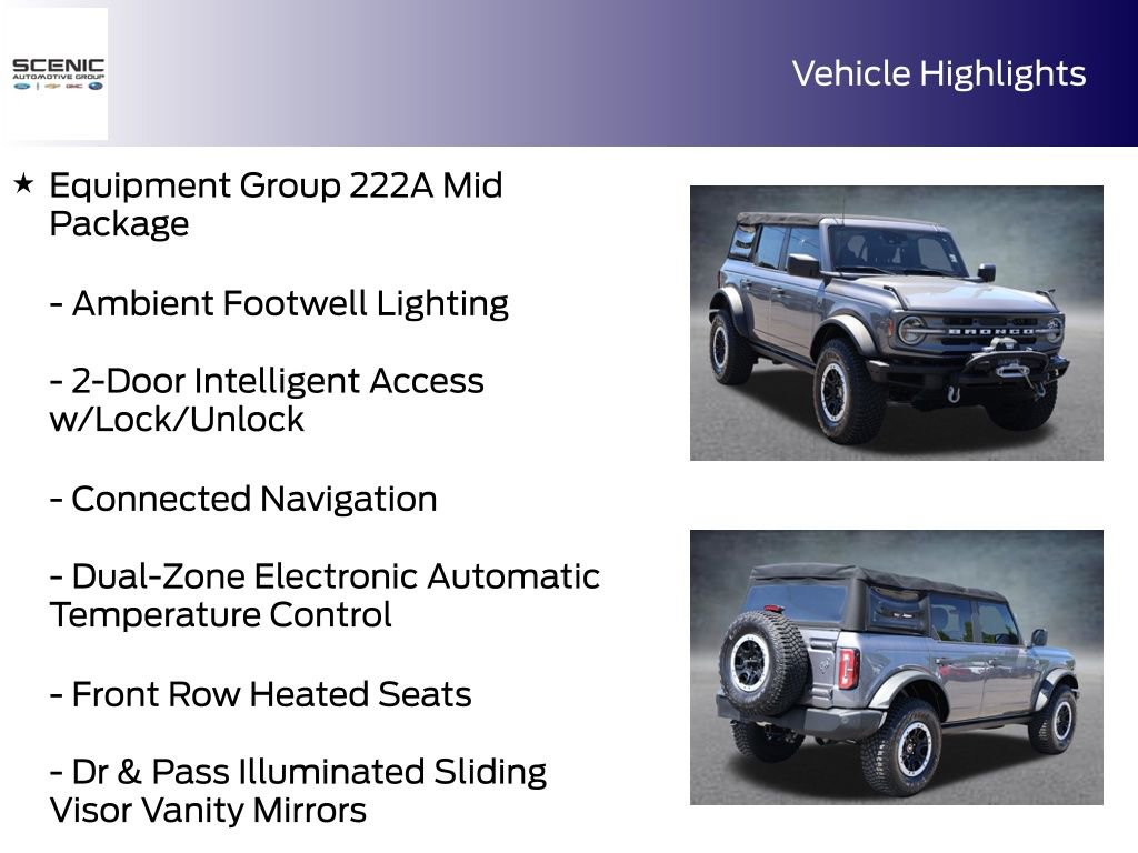 Used 2021 Ford Bronco Big Bend w/ Sasquatch Package AWD/4WD image 5