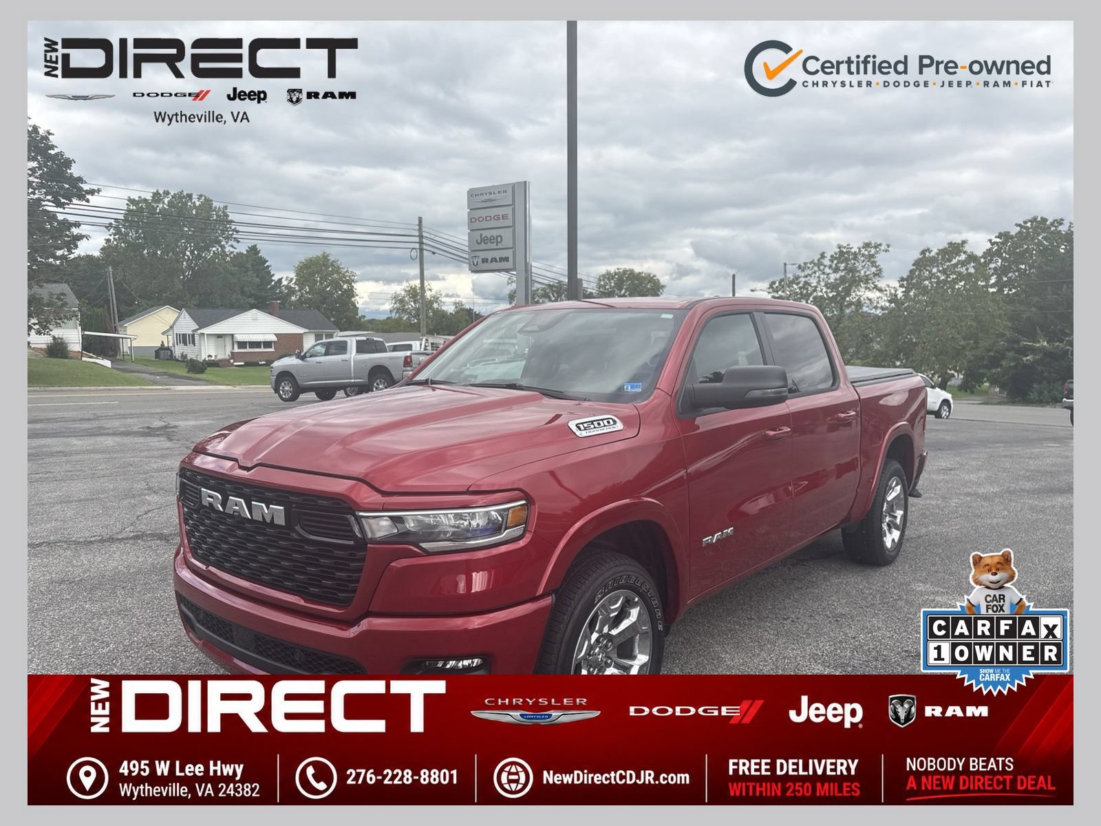 Certified 2026 RAM 1500 Big Horn
