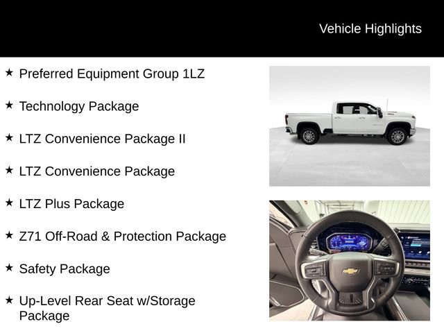 Certified 2025 Chevrolet Silverado 2500 LTZ w/ LTZ Plus Package image 17