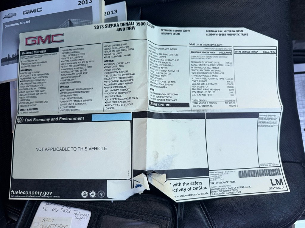 Used 2013 GMC Sierra 3500 Denali image 25