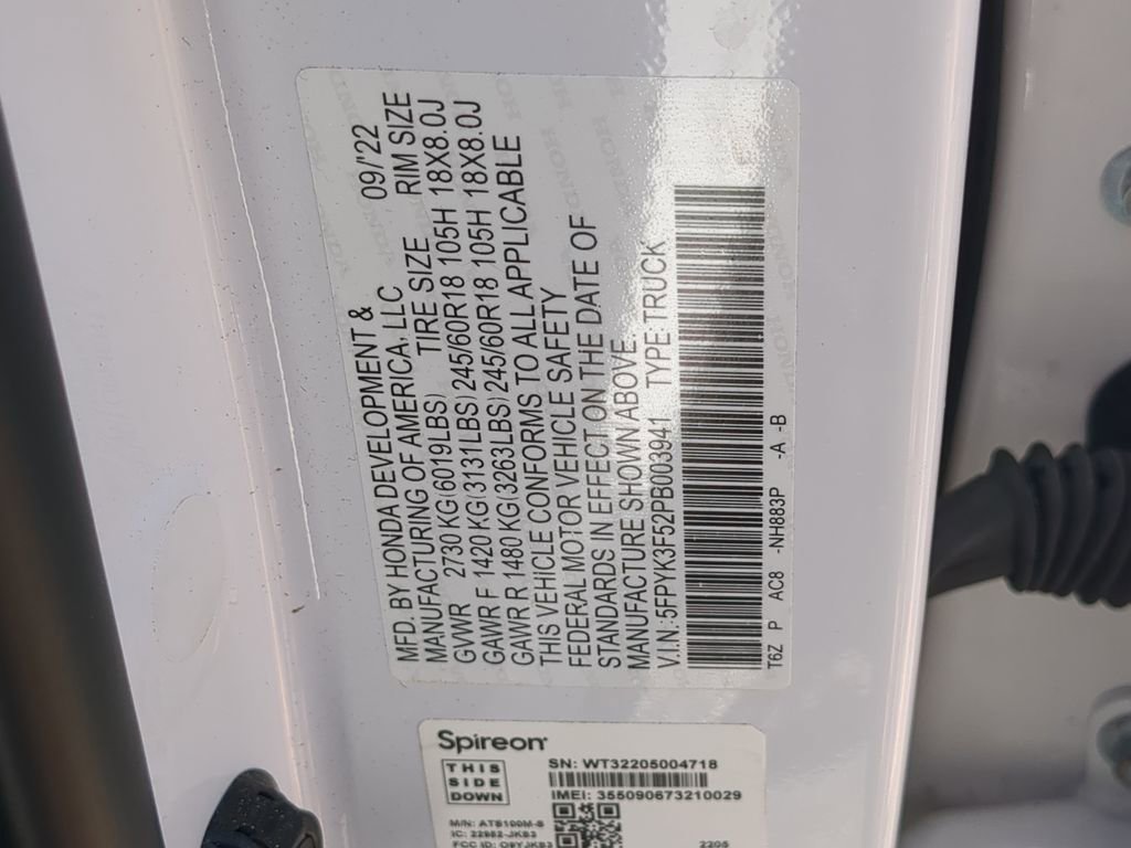 Used 2023 Honda Ridgeline RTL image 35