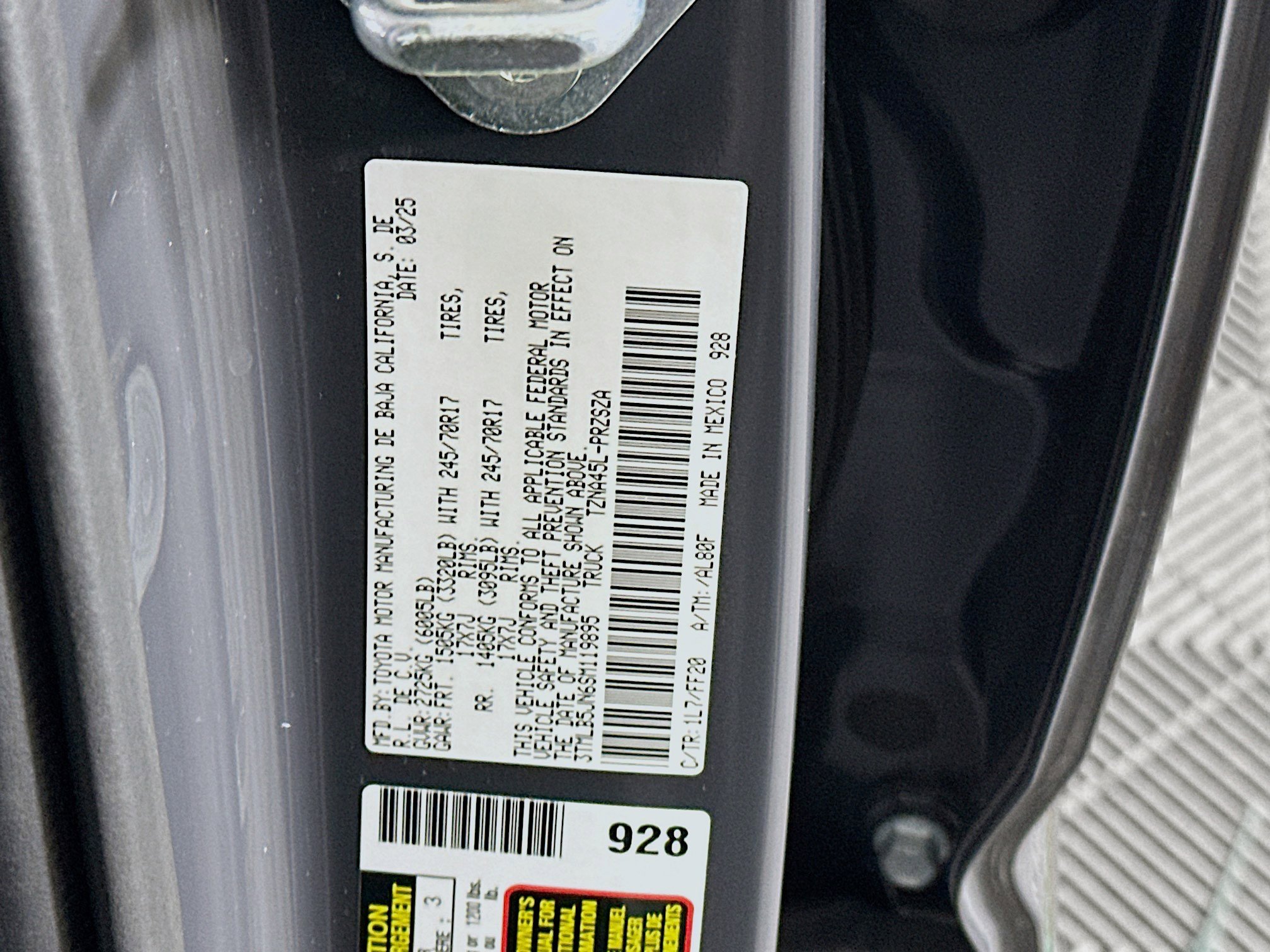 Used 2025 Toyota Tacoma SR5 image 12