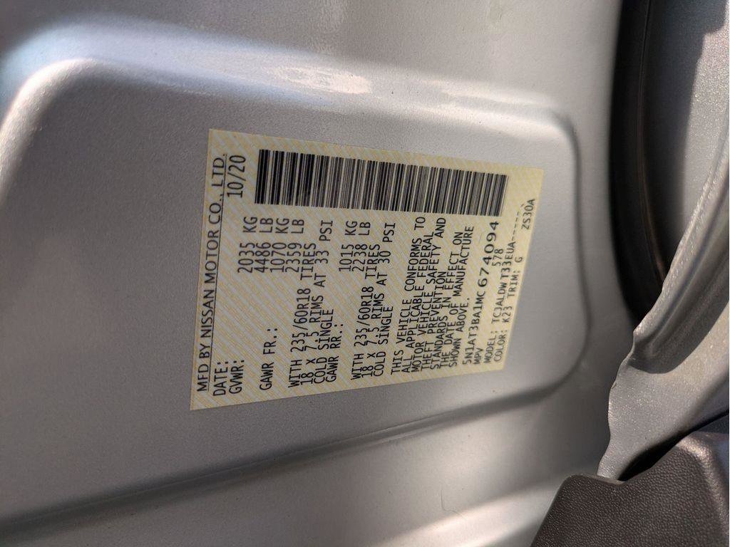 Used 2021 Nissan Rogue SV image 35