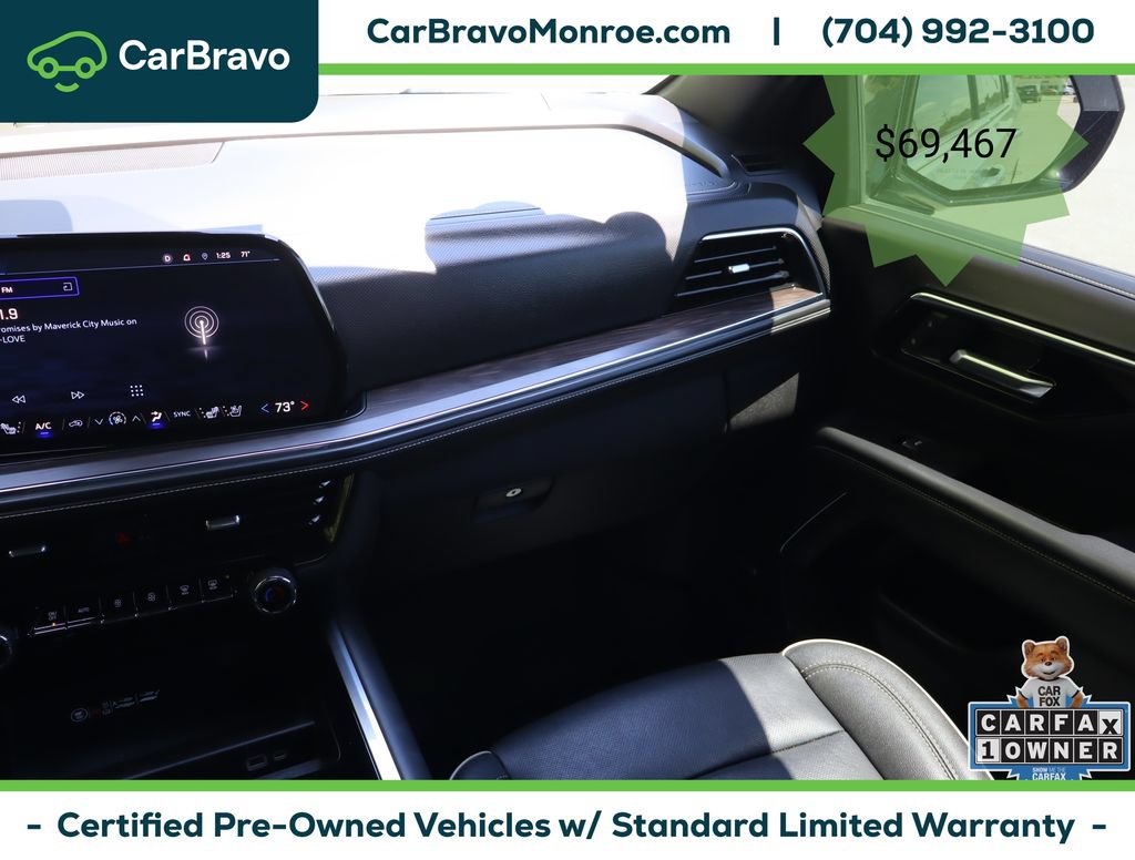 Certified 2025 Chevrolet Tahoe Premier AWD/4WD image 18