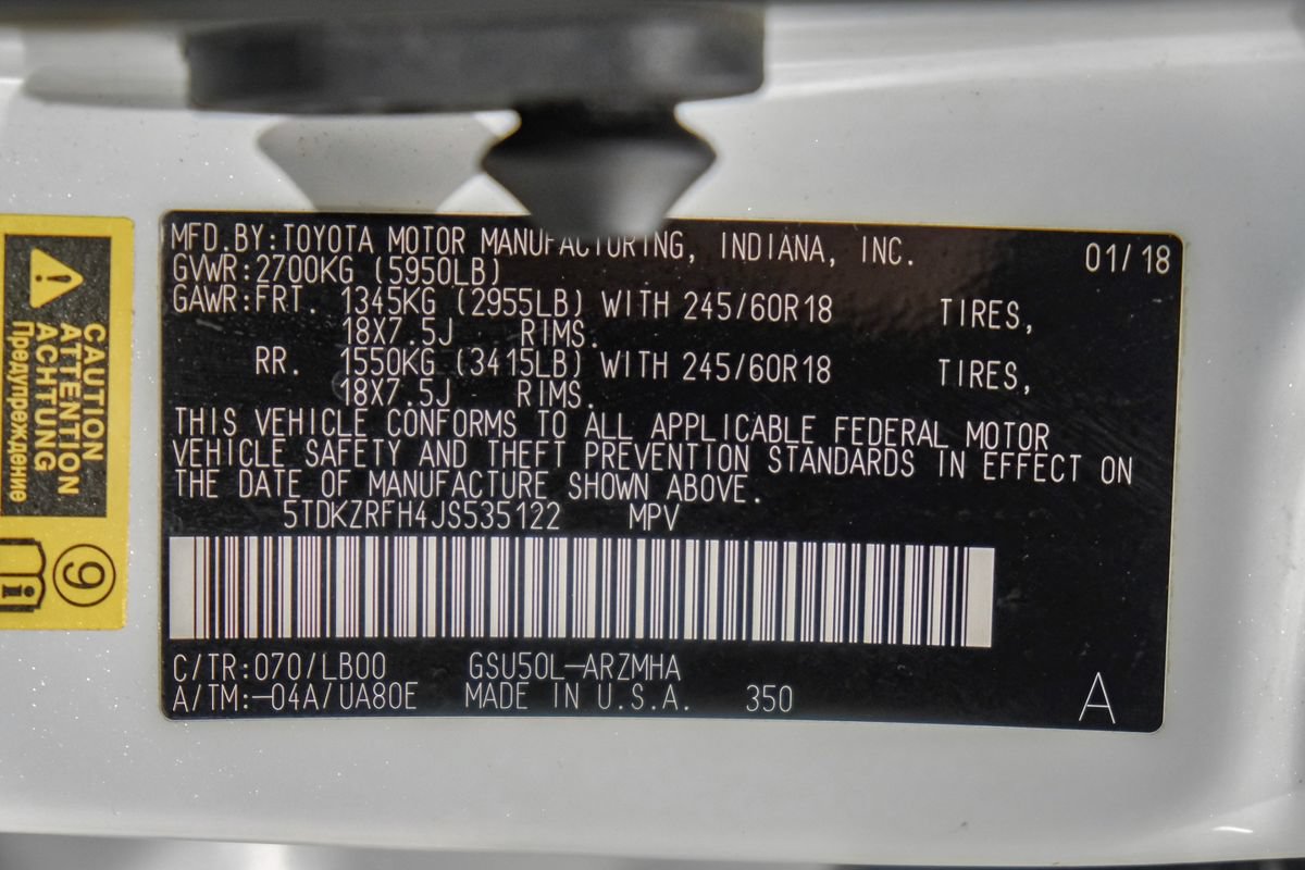 Used 2018 Toyota Highlander XLE FWD image 68