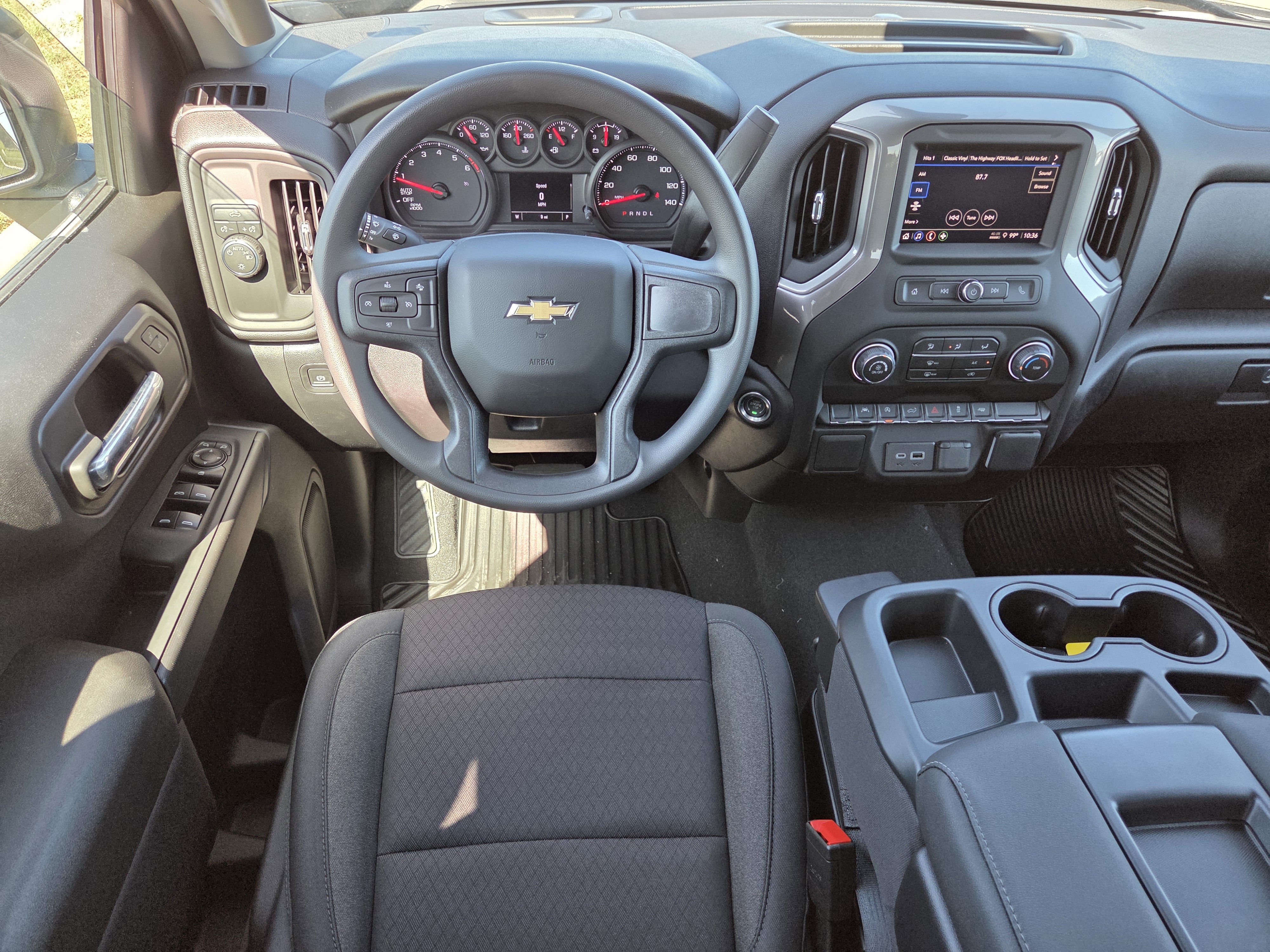 New 2026 Chevrolet Silverado 1500 Custom w/ Turbomax Blackout Package RWD image 6
