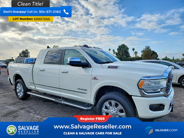 Used 2020 RAM 3500 Limited AWD/4WD image 5