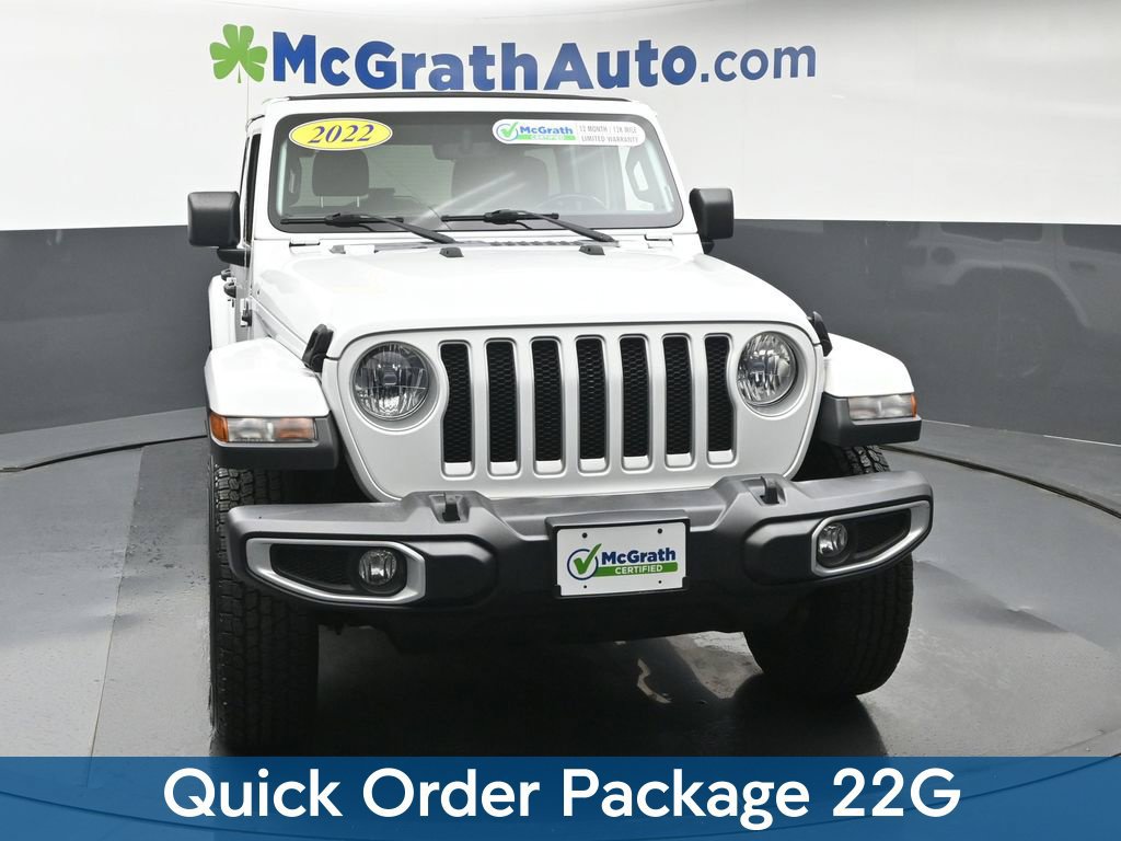 Used 2022 Jeep Wrangler Unlimited Sahara w/ Cold Weather Group AWD/4WD image 3