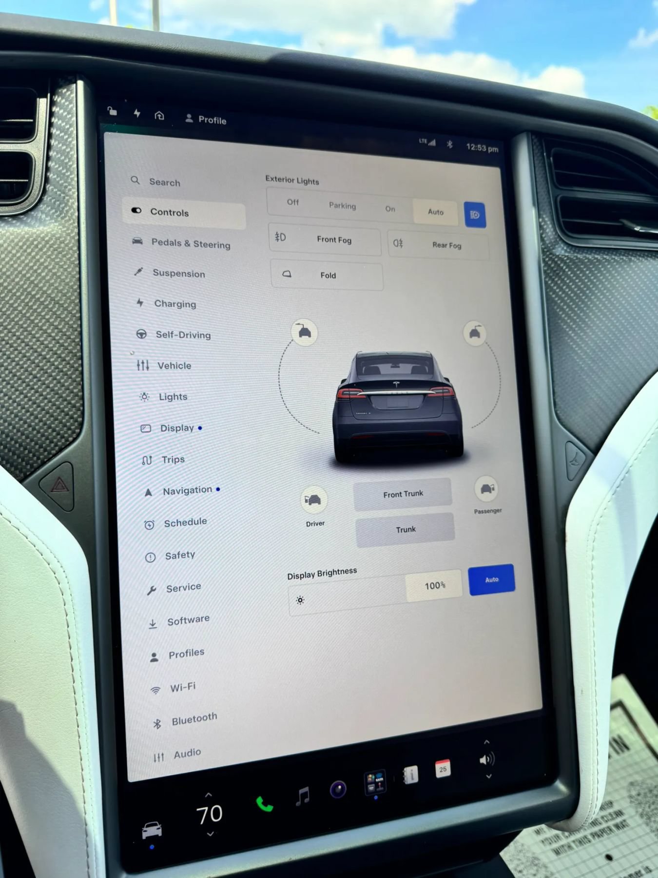 Used 2018 Tesla Model X 100D AWD/4WD image 34