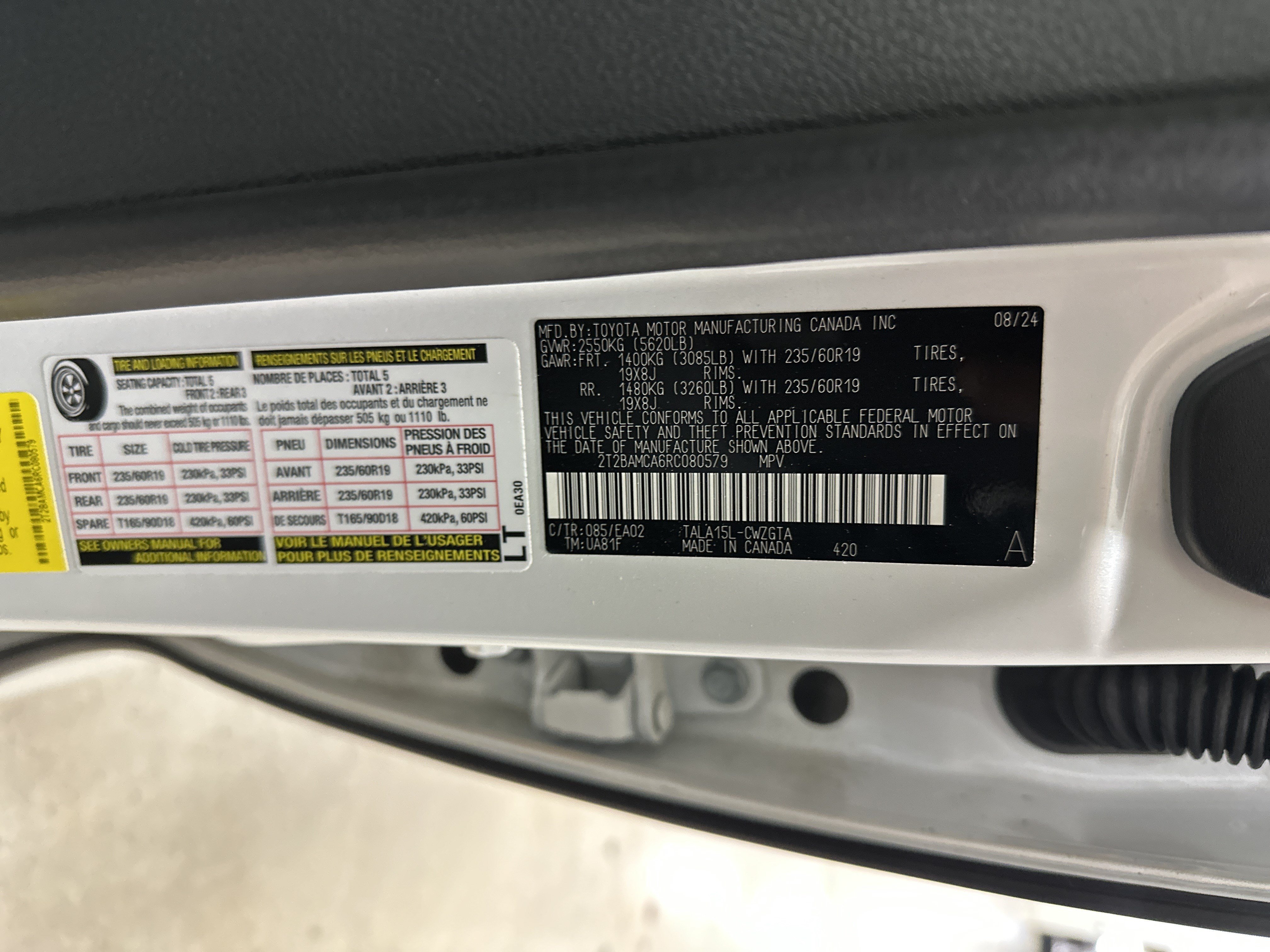 Certified 2024 Lexus RX 350 Premium w/ Accessory Package (K3) AWD/4WD image 35