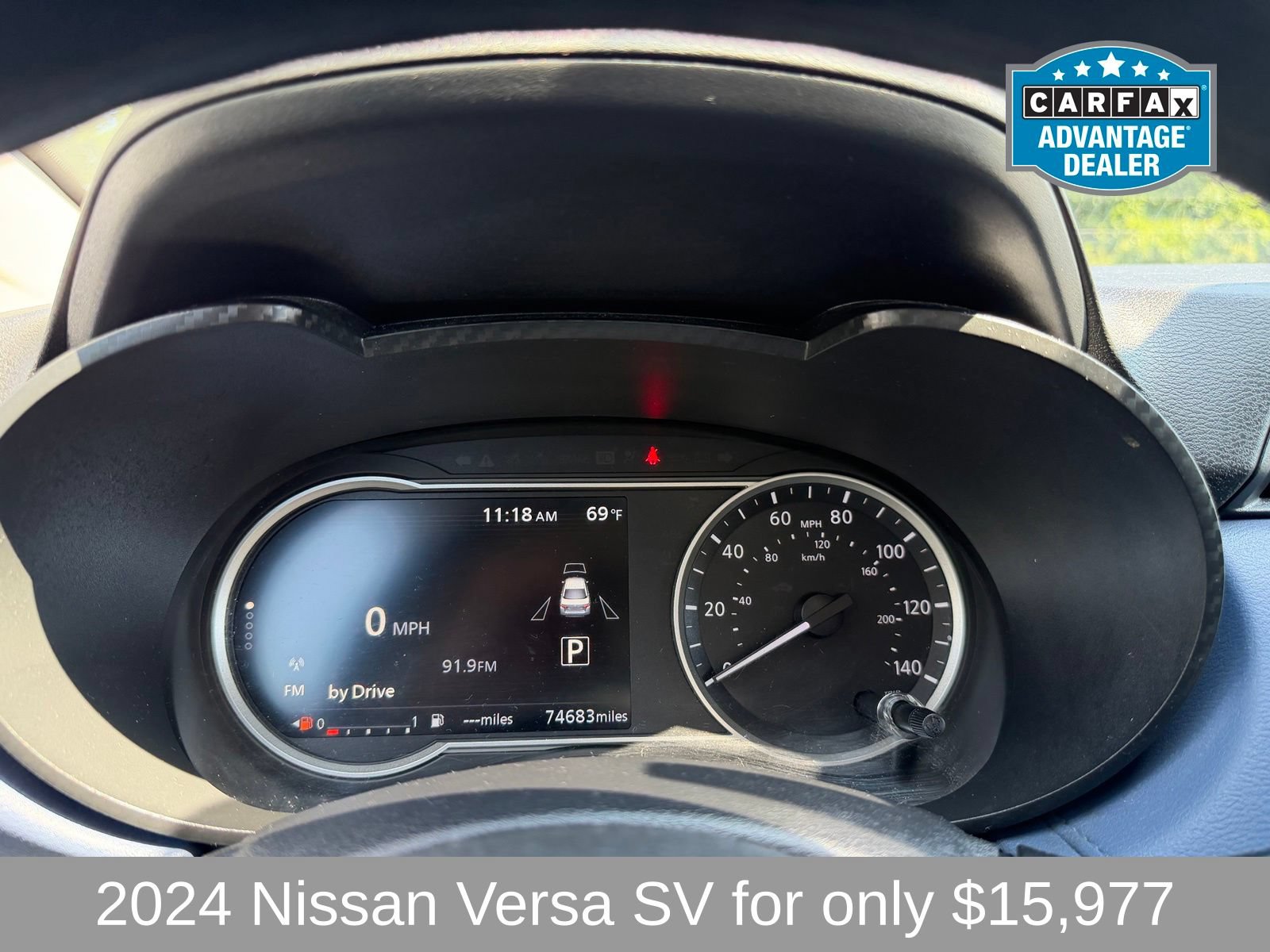 Used 2024 Nissan Versa SV FWD image 14