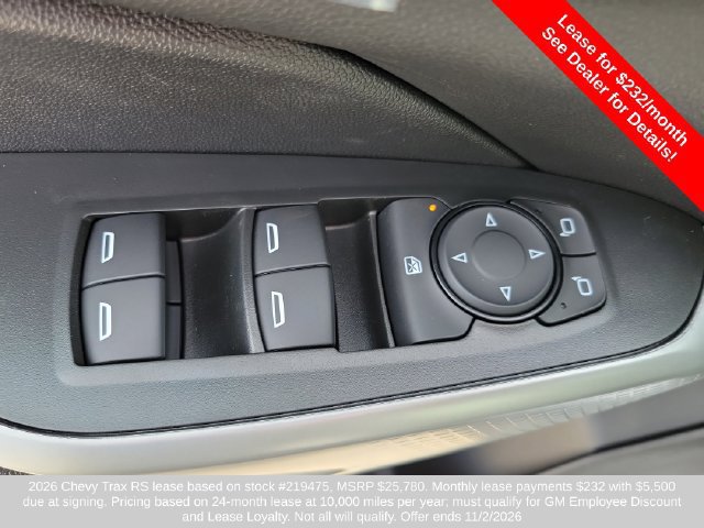 New 2026 Chevrolet Trax RS w/ Driver Confidence Package FWD image 11