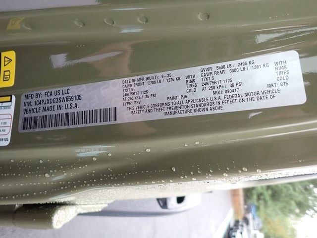 New 2025 Jeep Wrangler Sport S image 19