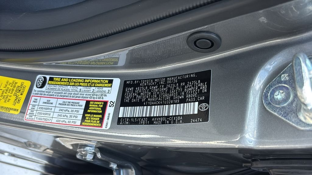 New 2026 Toyota Camry SE FWD image 34