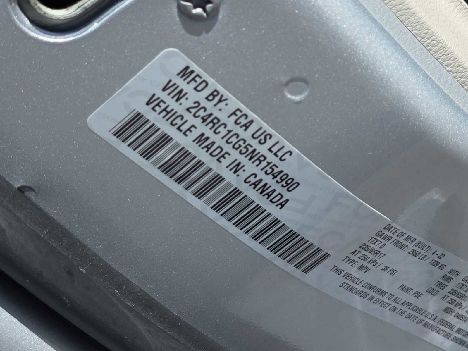 Used 2022 Chrysler Voyager LX image 24