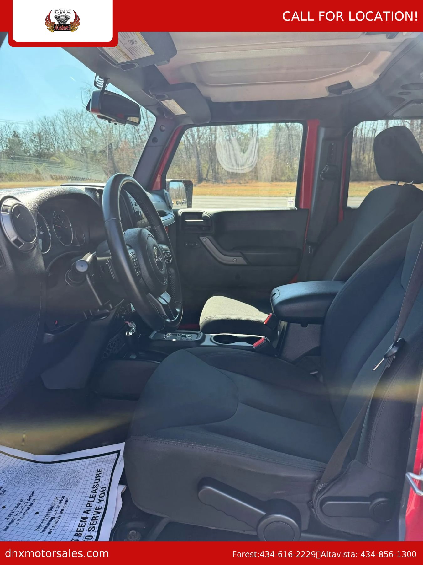 Used 2016 Jeep Wrangler Unlimited Sport w/ Quick Order Package 24S image 24