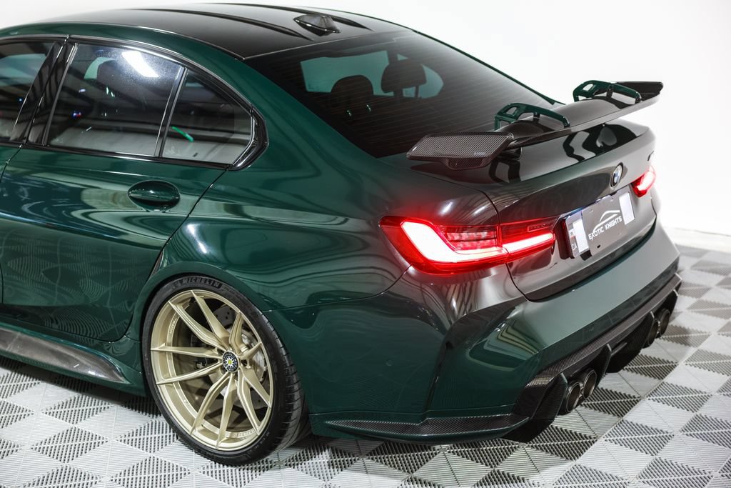 Used 2024 BMW M3 w/ Parking Assistance Package RWD image 24