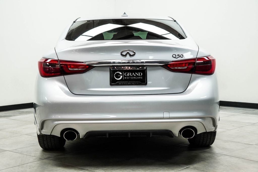 Used 2020 INFINITI Q50 Luxe w/ Cargo Package image 9