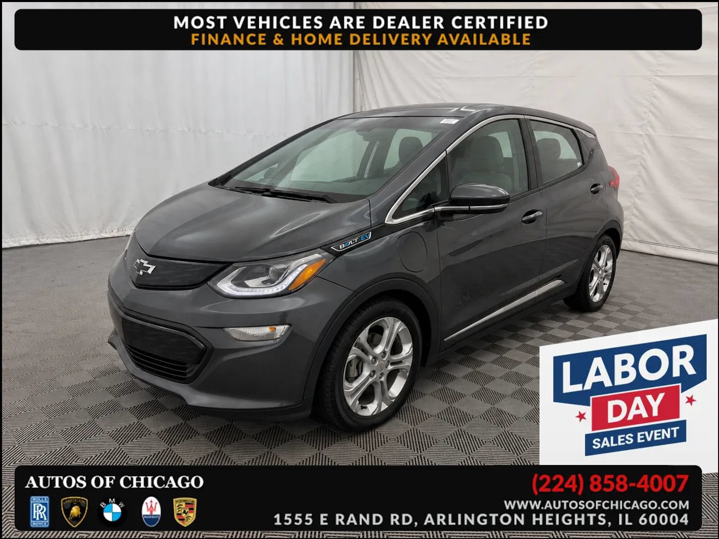 Used 2018 Chevrolet Bolt LT