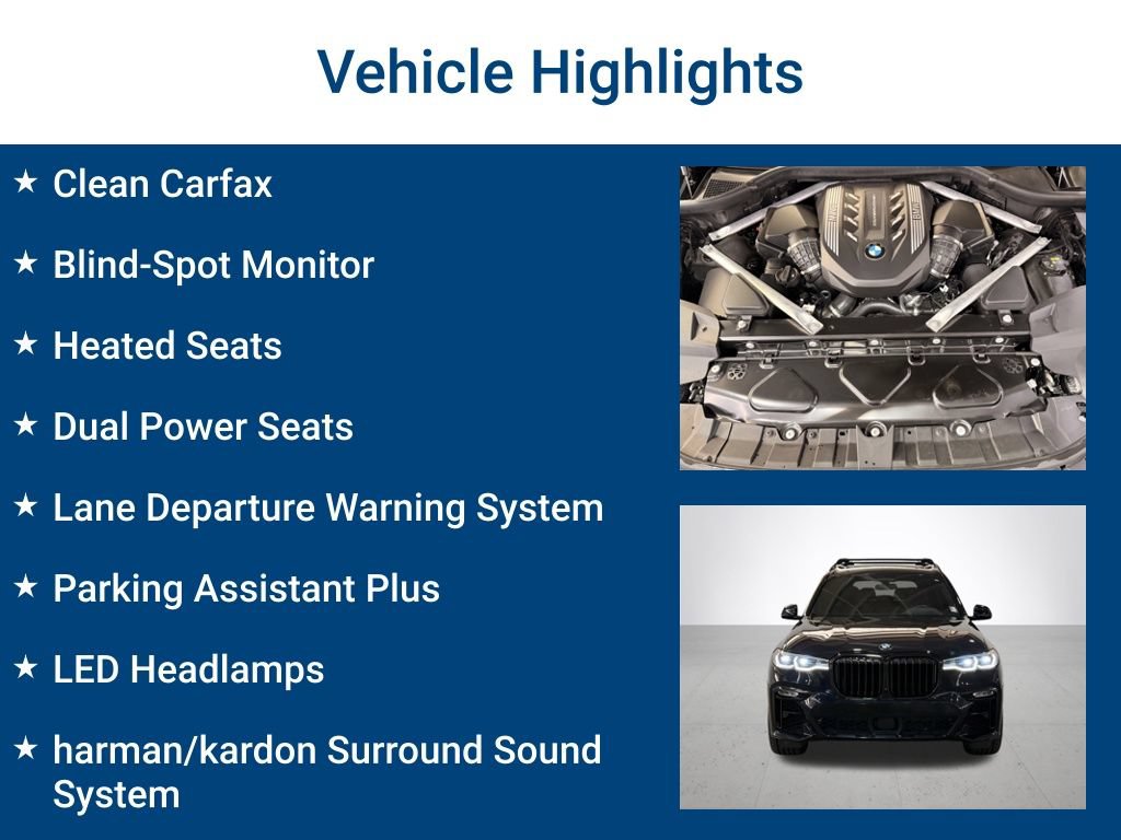 Used 2020 BMW X7 M50i AWD/4WD image 3