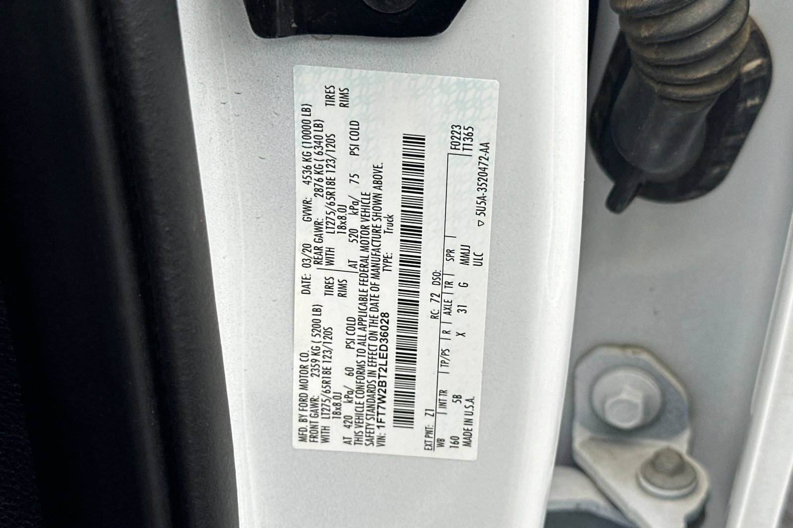 Used 2020 Ford F250 Lariat w/ Lariat Value Package image 28