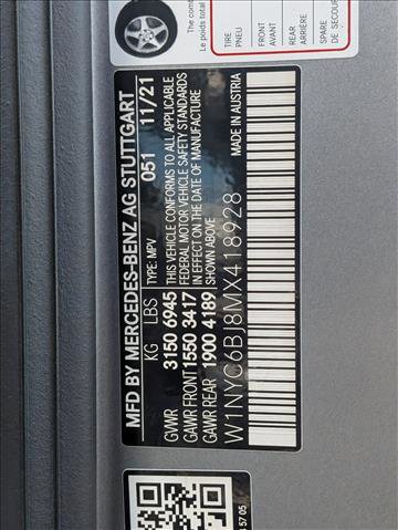 Certified 2021 Mercedes-Benz G 550 image 26