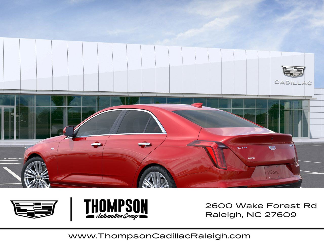 New 2025 Cadillac CT4 Premium Luxury w/ Technology Package AWD/4WD image 3