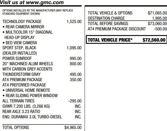 Certified 2024 GMC Sierra 1500 AT4 w/ Technology Package image 2